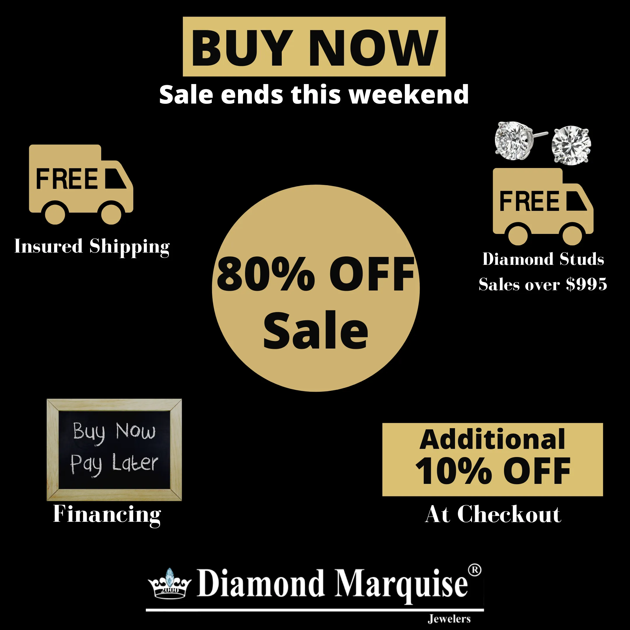 14k Gold Heavy Rope Chain Necklace - 3MM Thickness, All Lengths Available