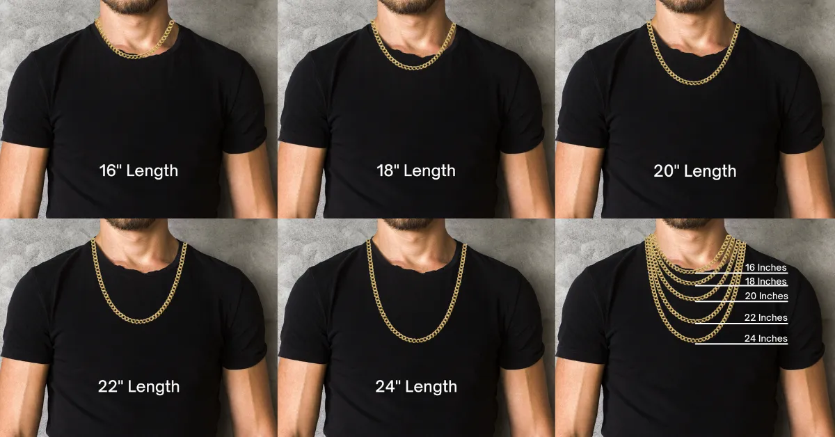 14k Gold Heavy Rope Chain Necklace - 3MM Thickness, All Lengths Available