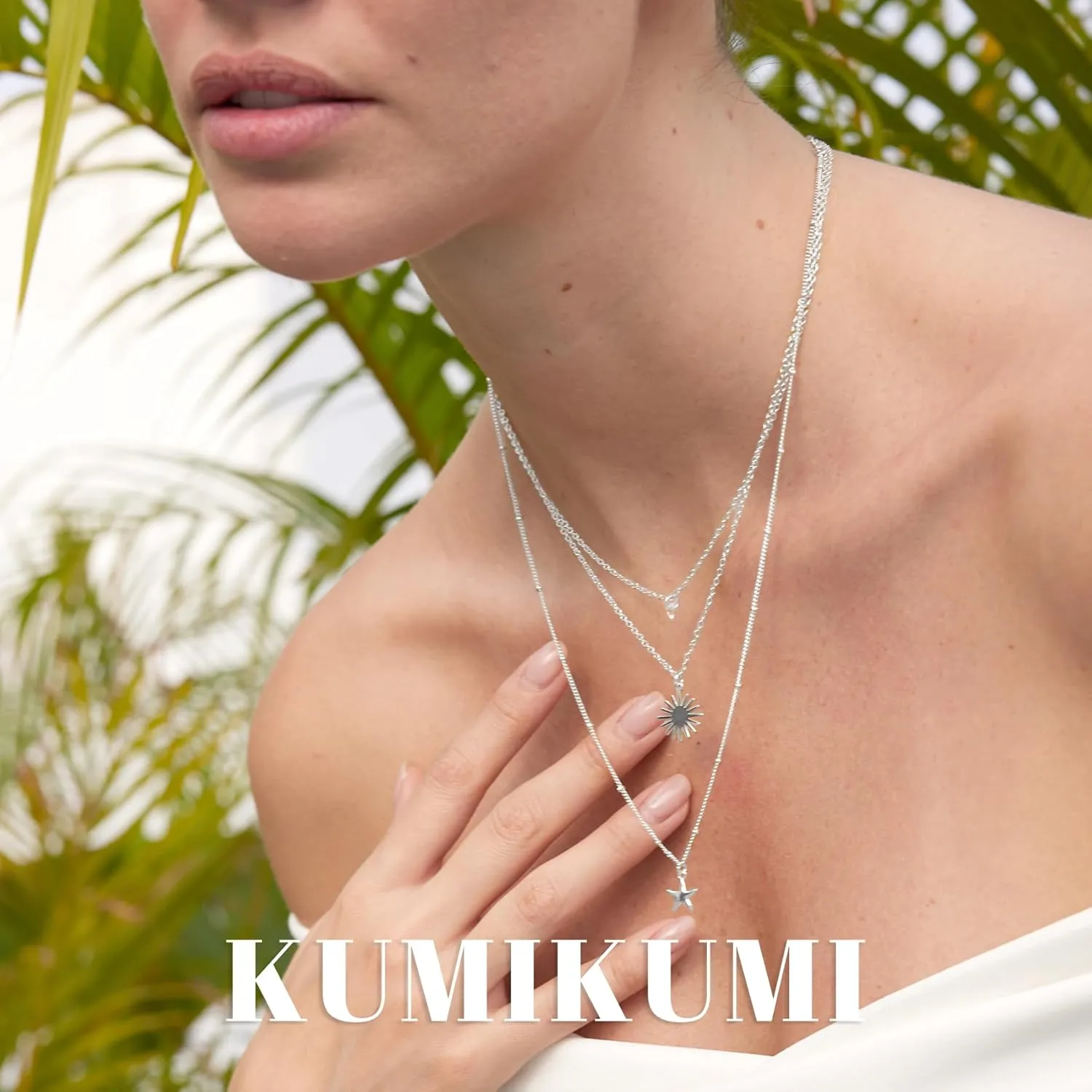 14K Gold Pearl Necklace for Women Trendy, Dainty Heart Layered Gold Necklaces Stack Cute Beach Choker Gold Necklaces for Women Set Gifts