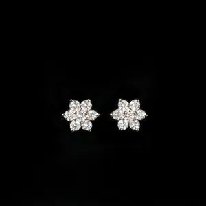14K Yellow Gold 0.29 CTW Diamond Stud Earrings