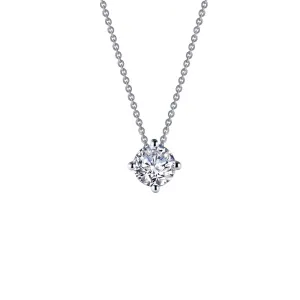 1.5 CTW Solitaire Necklace