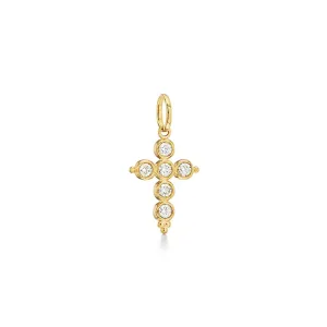 18K Classic Cross Pendant