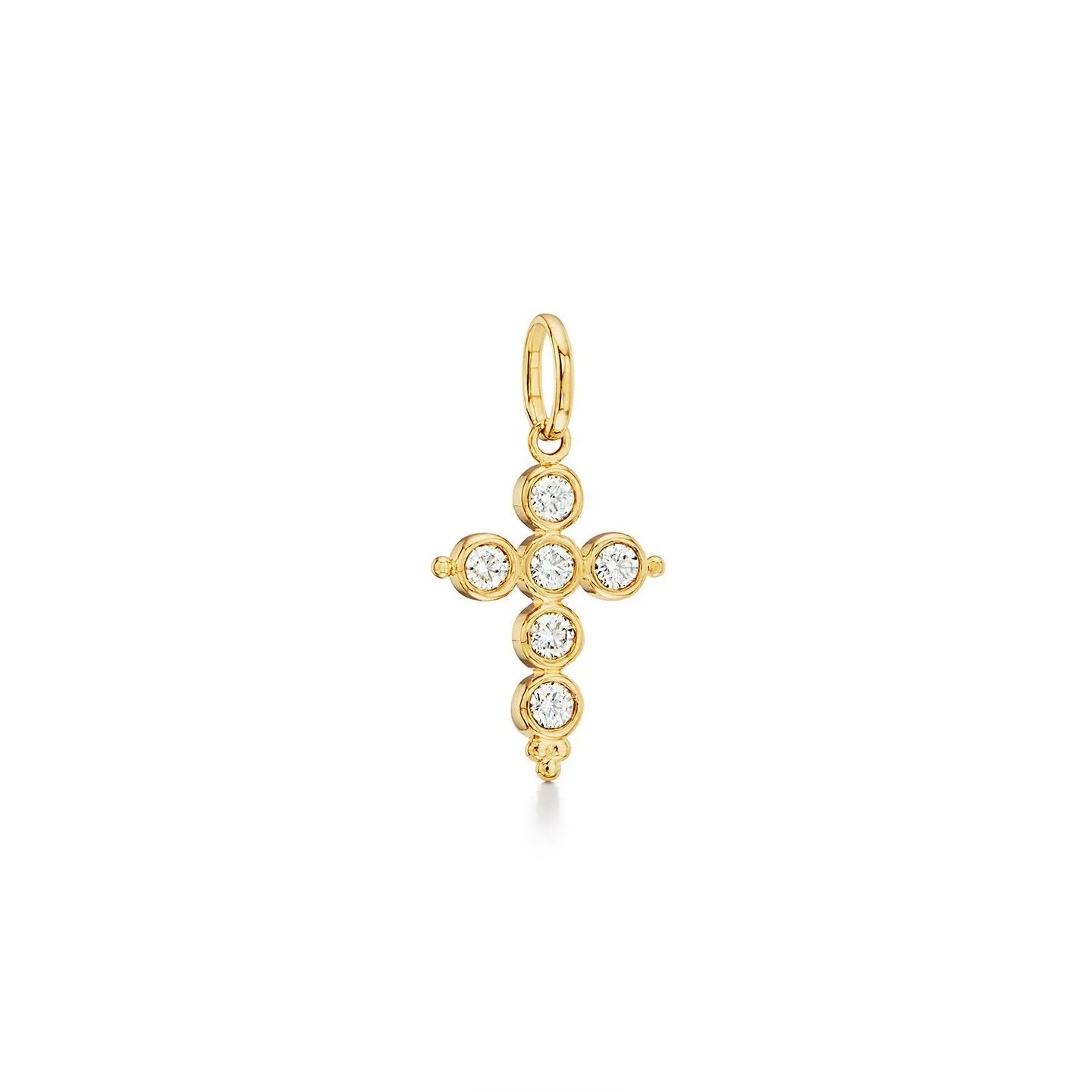 18K Classic Cross Pendant