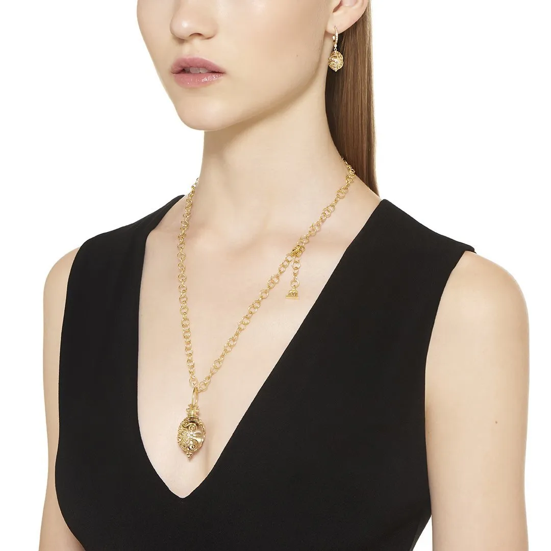 18K Lattice Amulet