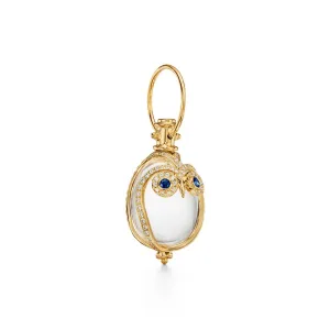 18K Owl Amulet