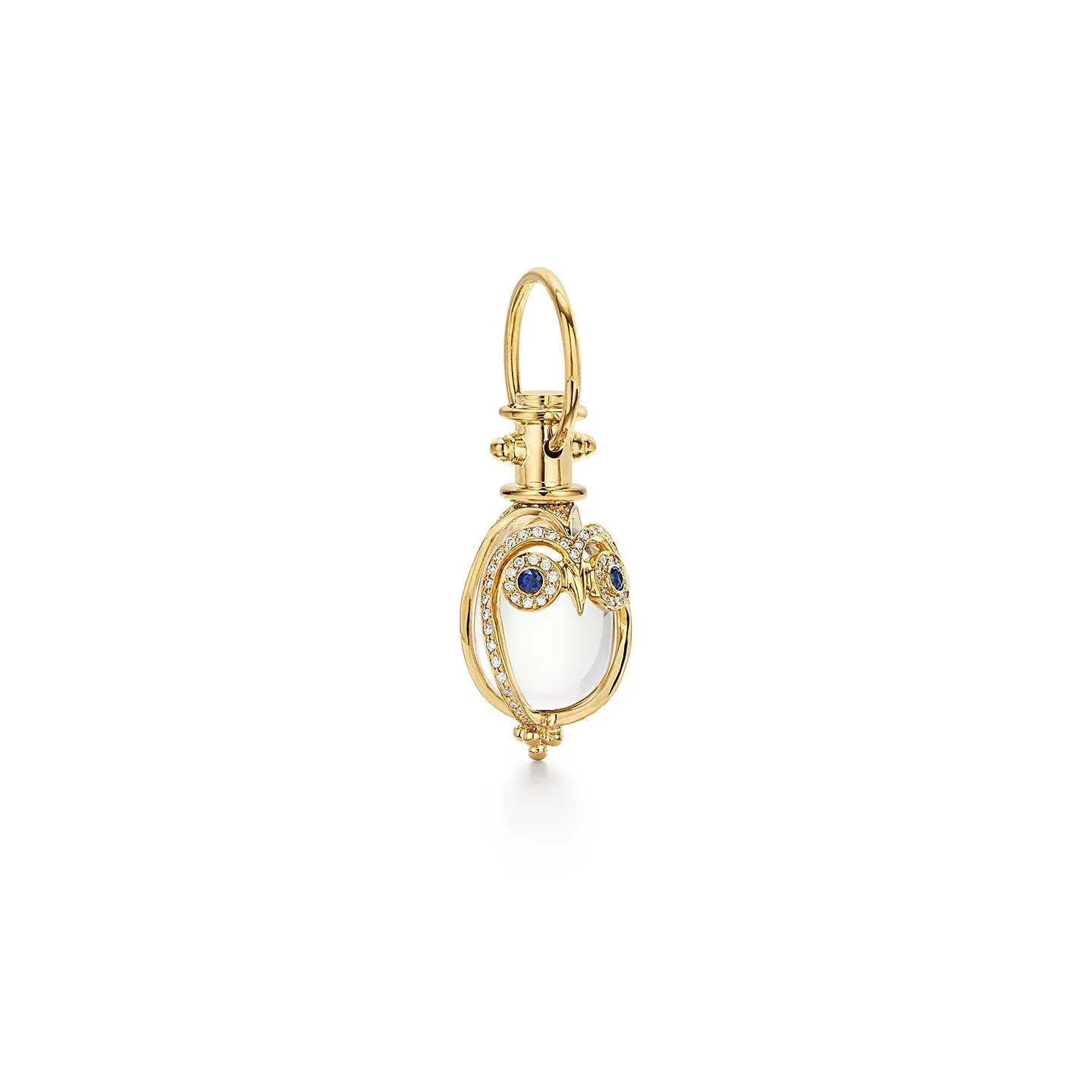 18K Owl Amulet
