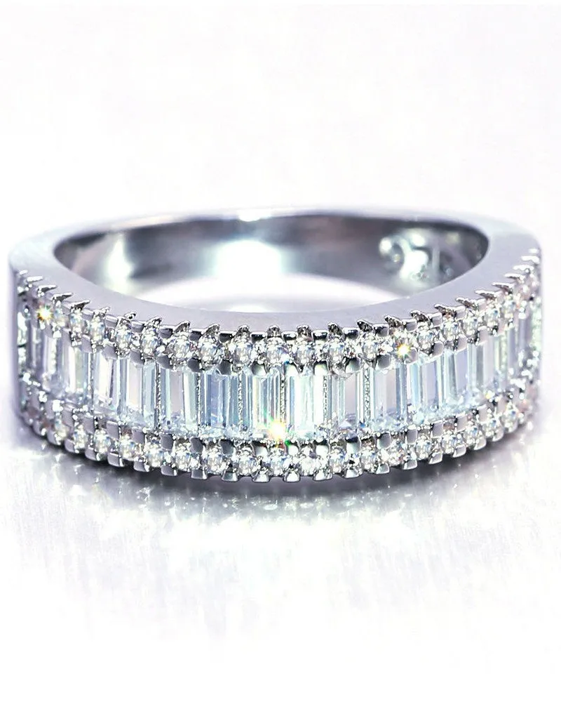 1pcs Rhinestone Decor Ring