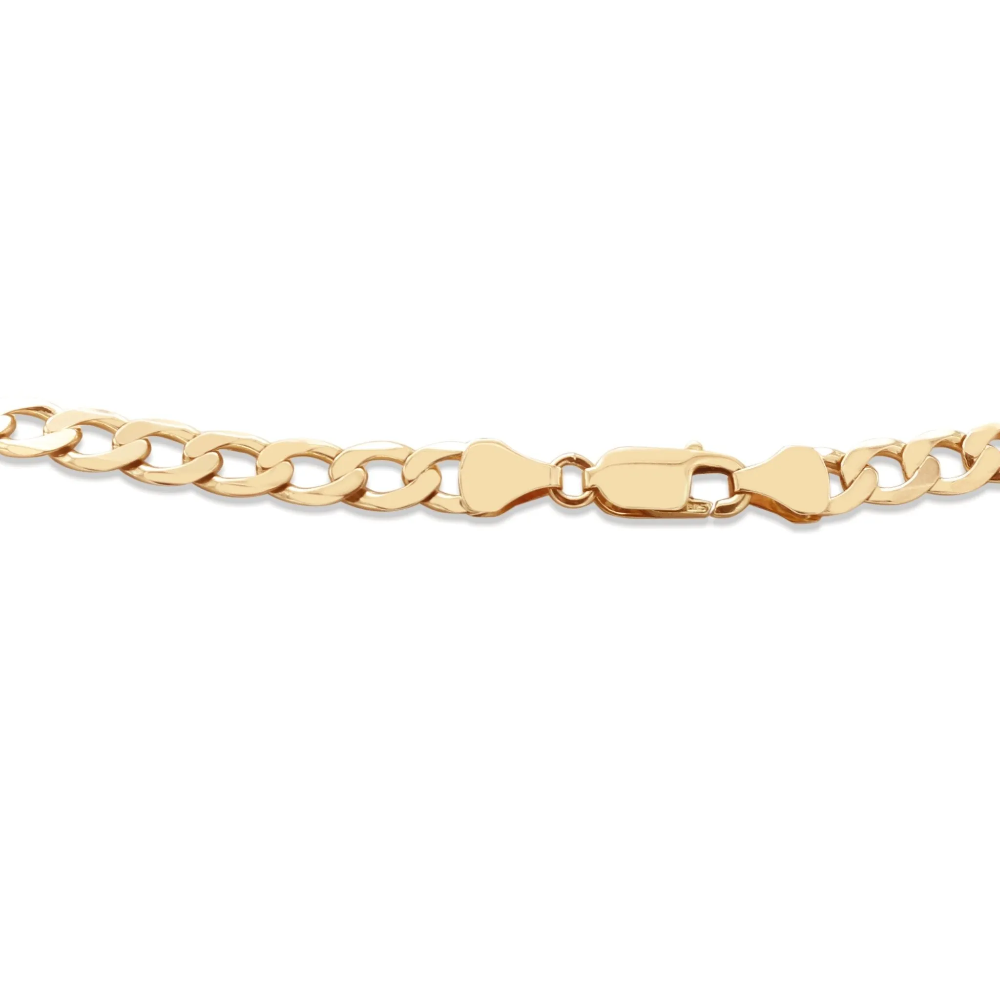 20" Curb Link Necklace - 9ct Yellow Gold