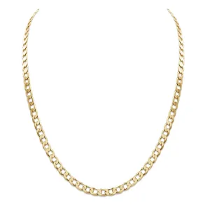 20" Curb Link Necklace - 9ct Yellow Gold