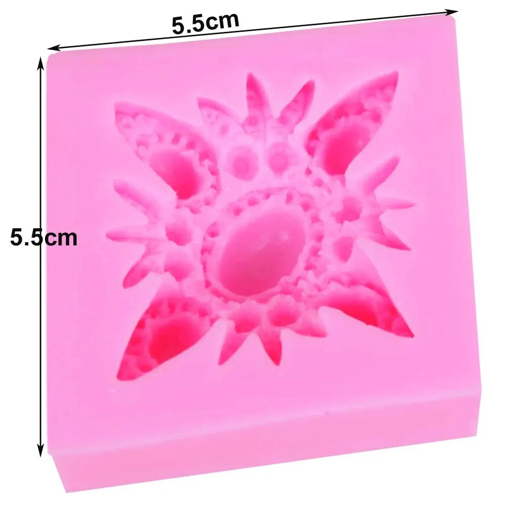 3D Jewelry Silicone Fondant & Chocolate Mold