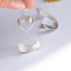 3D Ribbon Earring