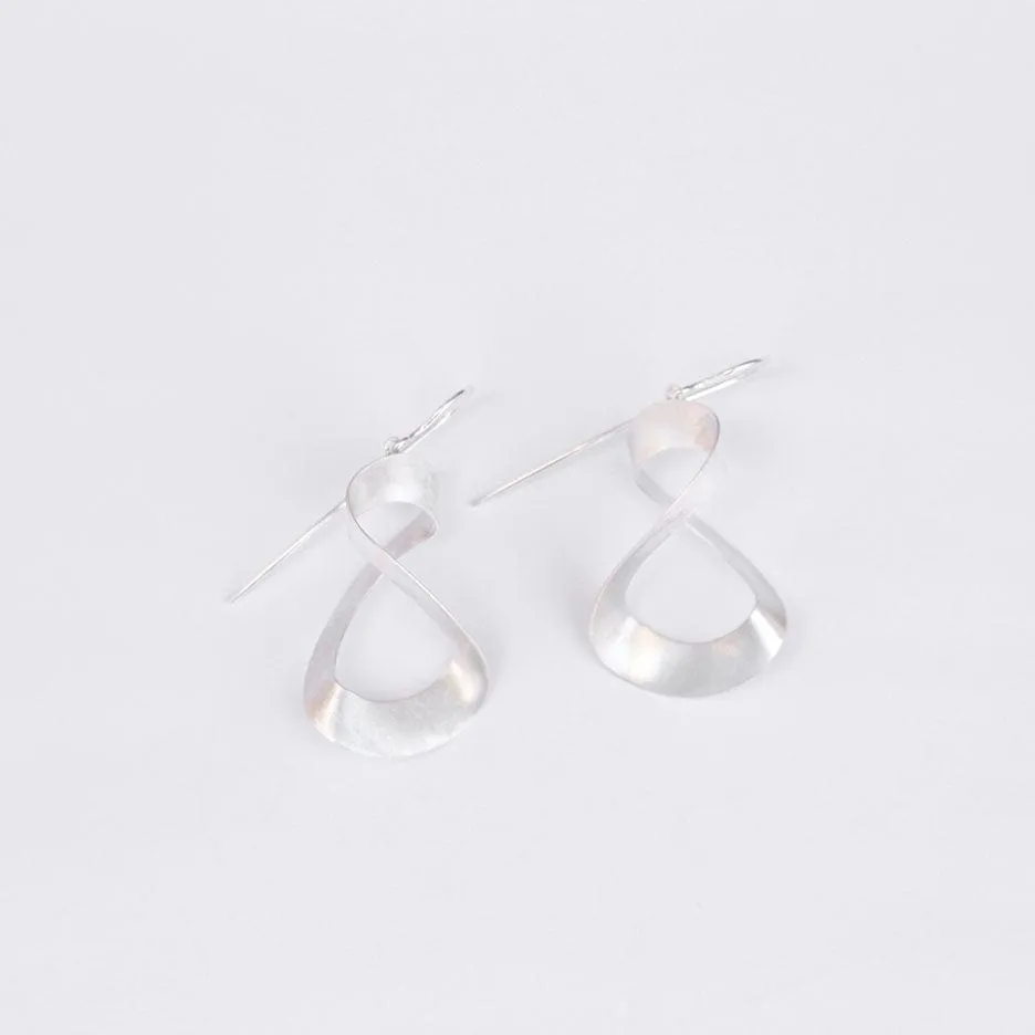 3D Ribbon Earring