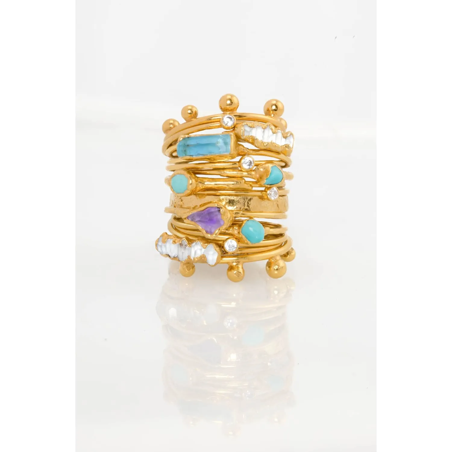 3mm Yellow Gold Textured Band