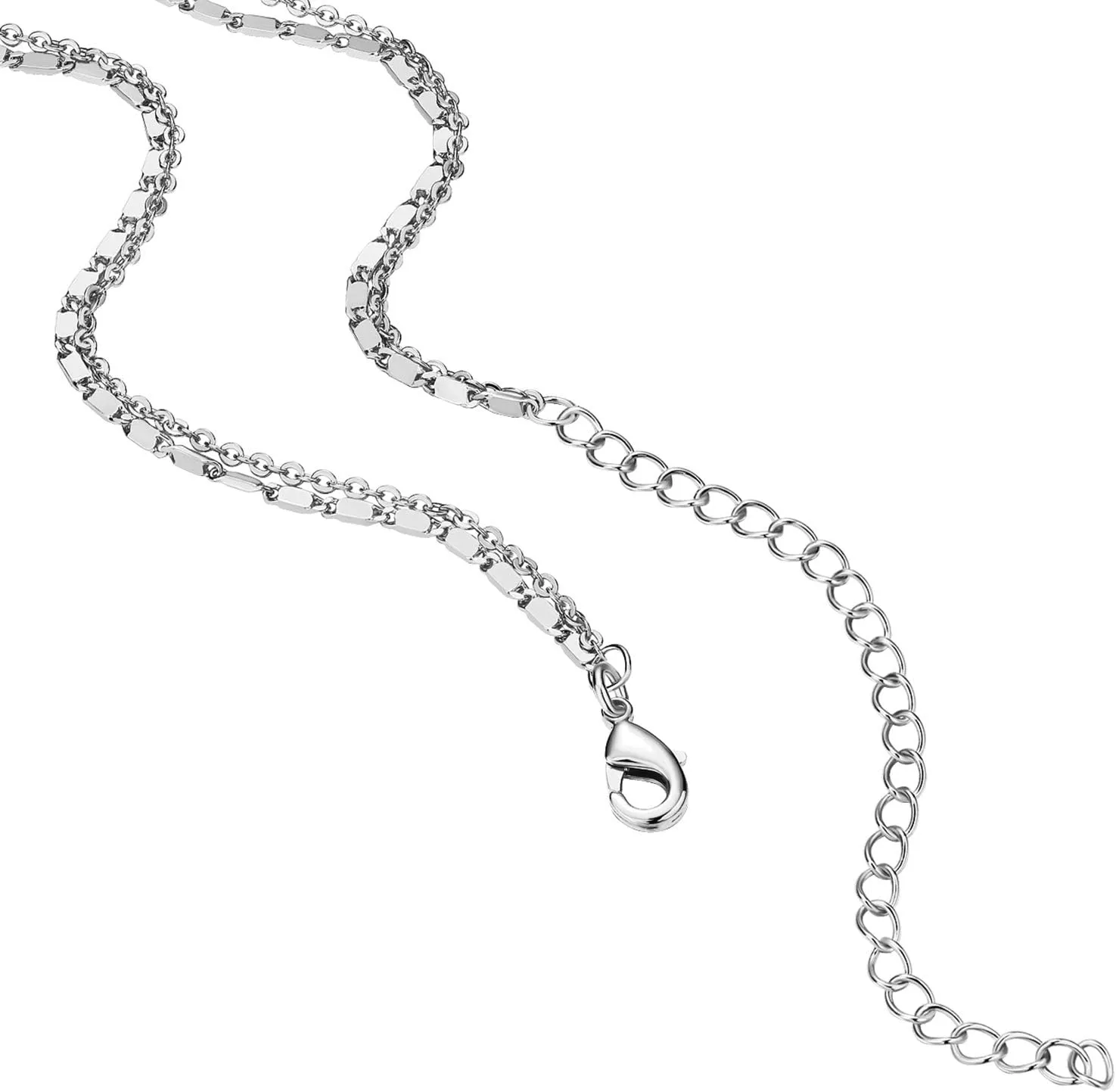 4K Gold Plated Layering Necklaces | Stylish Minimalist Design Pendant Necklaces, Lightning