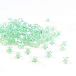 6-3642 Pearlized Crystal AB/Pale Mint