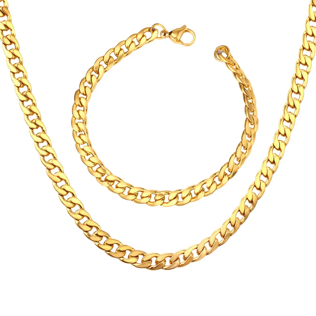 7 mm width necklace