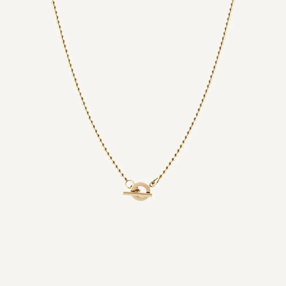 9 Carat Gold Ball Chain Necklace
