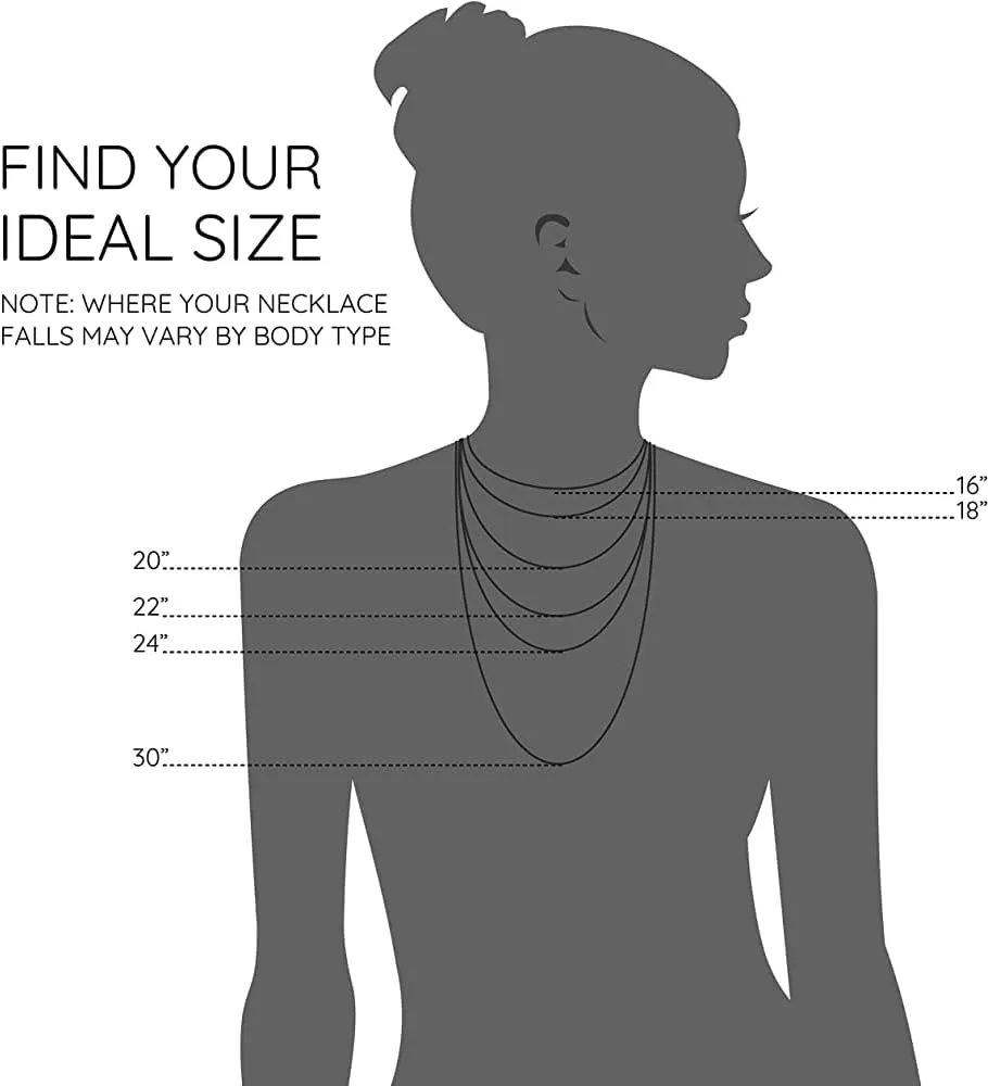 925 Sterling Silver Chain For Men Women Necklaces