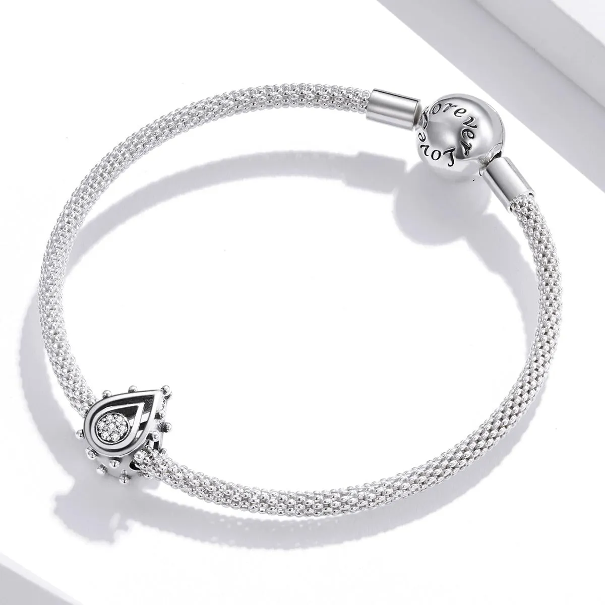 925 Sterling Silver Lotus Bud Beads For Diy Bracelets & Necklaces