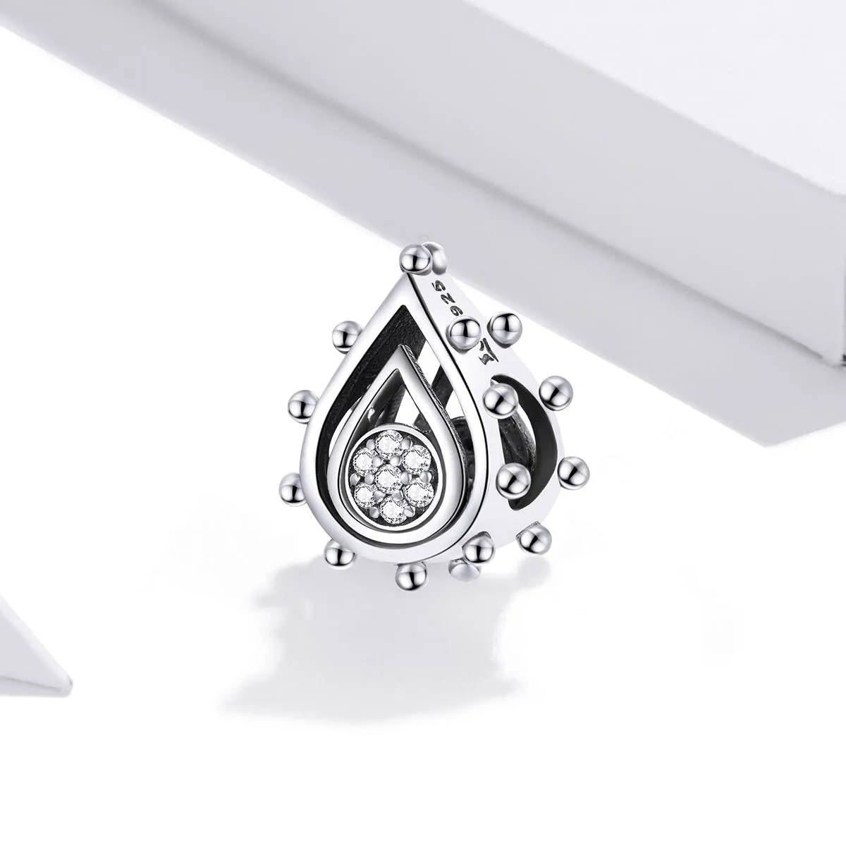 925 Sterling Silver Lotus Bud Beads For Diy Bracelets & Necklaces