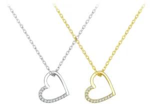 925 Sterling Silver love Pendant Necklace