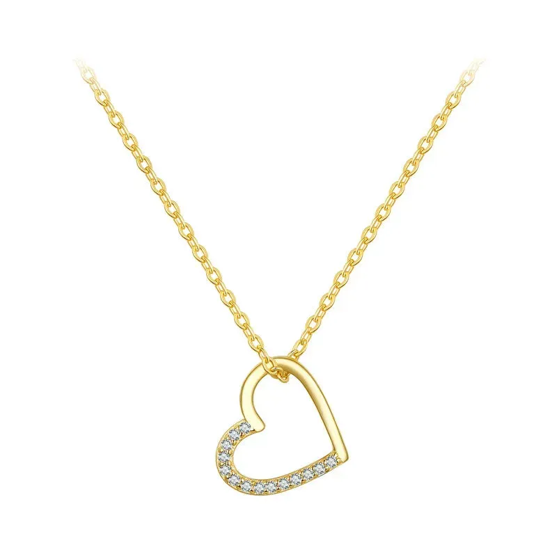 925 Sterling Silver love Pendant Necklace