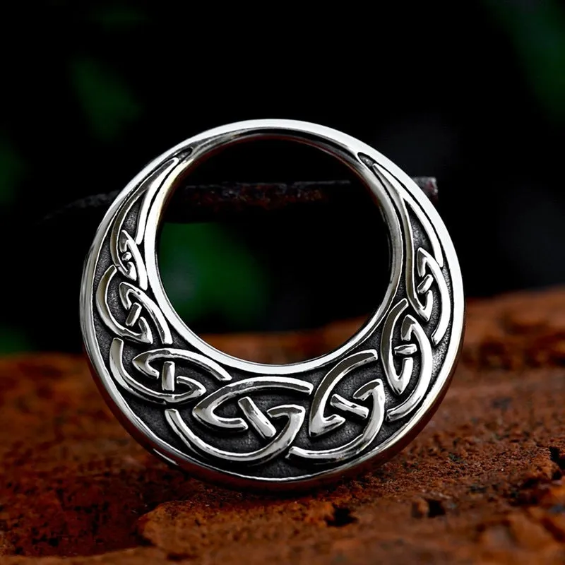 Adalbjorg - Norse Viking Steel Pendant by The Nevermore