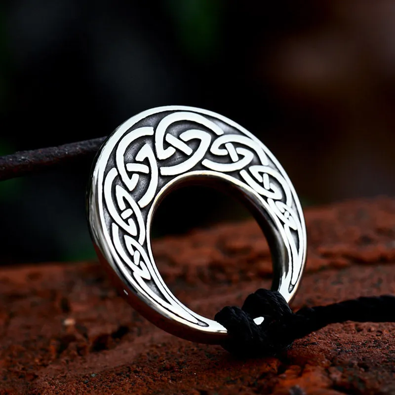 Adalbjorg - Norse Viking Steel Pendant by The Nevermore