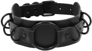 Adjustable Women Punk Choker Necklace Handmade Costume Cosplay Nightclub Party Goth Leather Neck Collar Choker