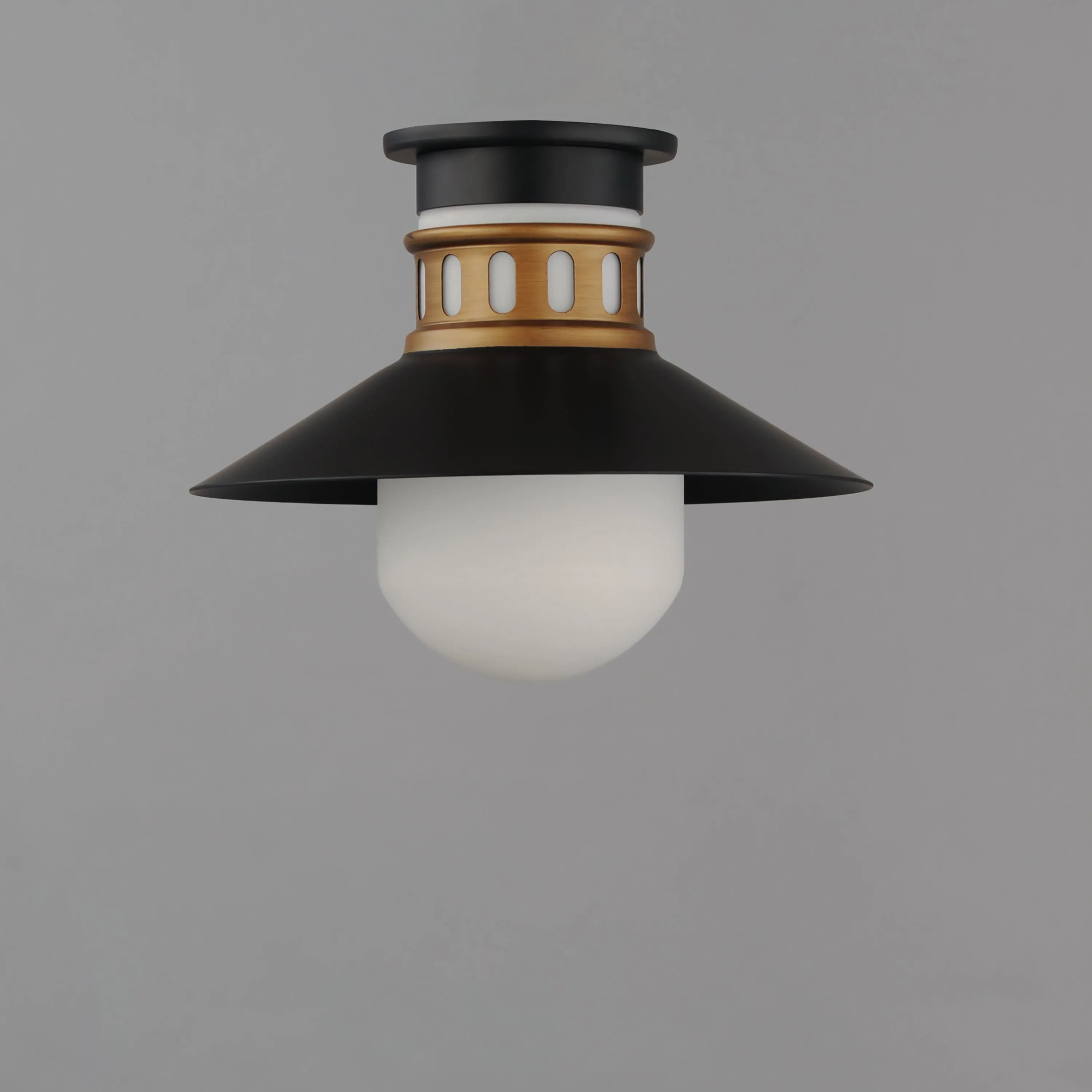 Admiralty 1-Light Outdoor Flush Mount