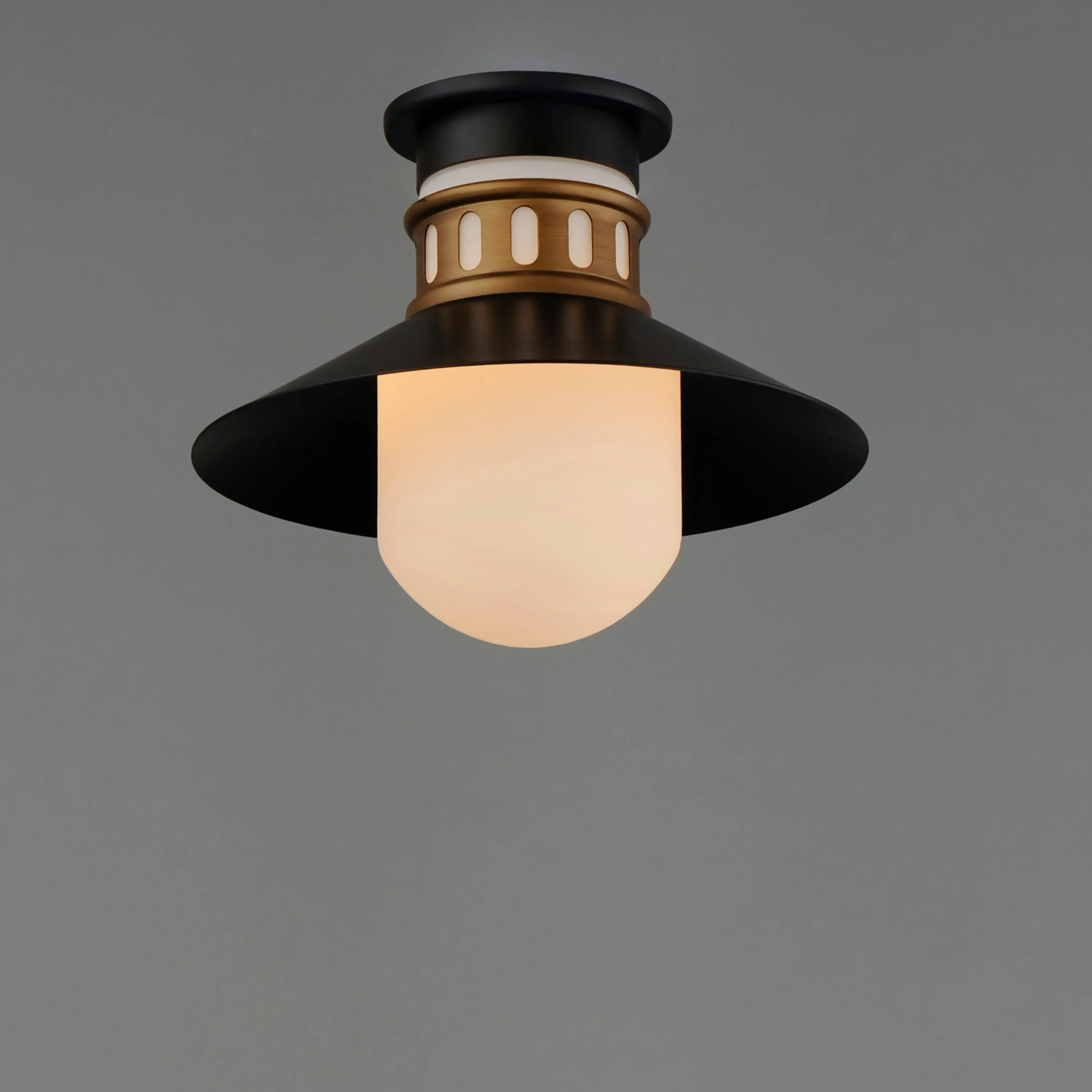 Admiralty 1-Light Outdoor Flush Mount