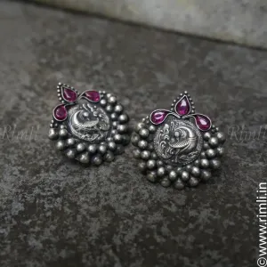 Aishani Silver Chand Ear Stud
