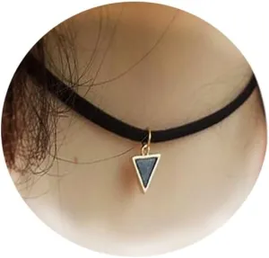 Aktully Black Choker Necklaces for Women Velvet Lace Choker Collar Necklace Goth Layered Choker Necklaces for Women Jewelry