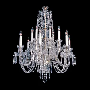 Alexandria - 12 Light Chandelier - 28" x 34"