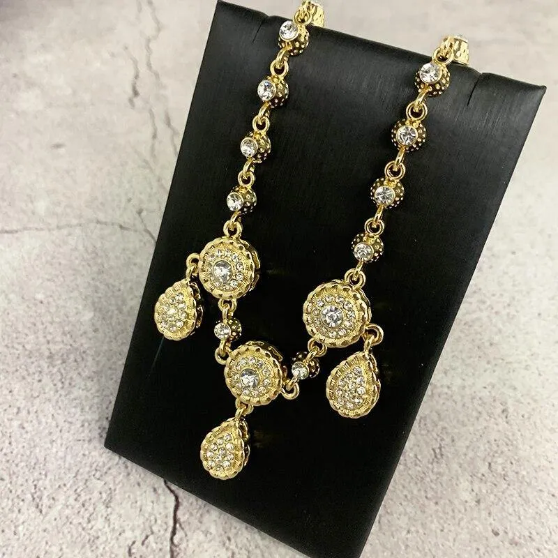 Algerian Style Vintage Crystal Tiara Necklace Dual Use Bridal Tiara