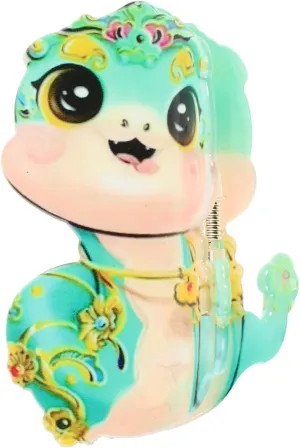 Alipis Cute Cartoon Snake Hair Clamps Mini Plastic Hair Claw Clips for Women Gentle Acetate Material Stable Back Clip Versatile Styling for Unique Looks
