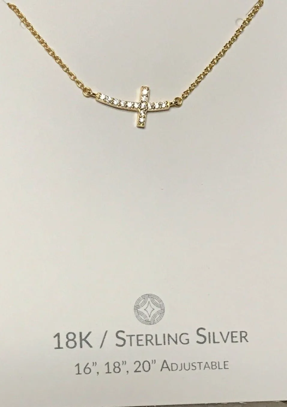 Aman Cross Necklace 18k