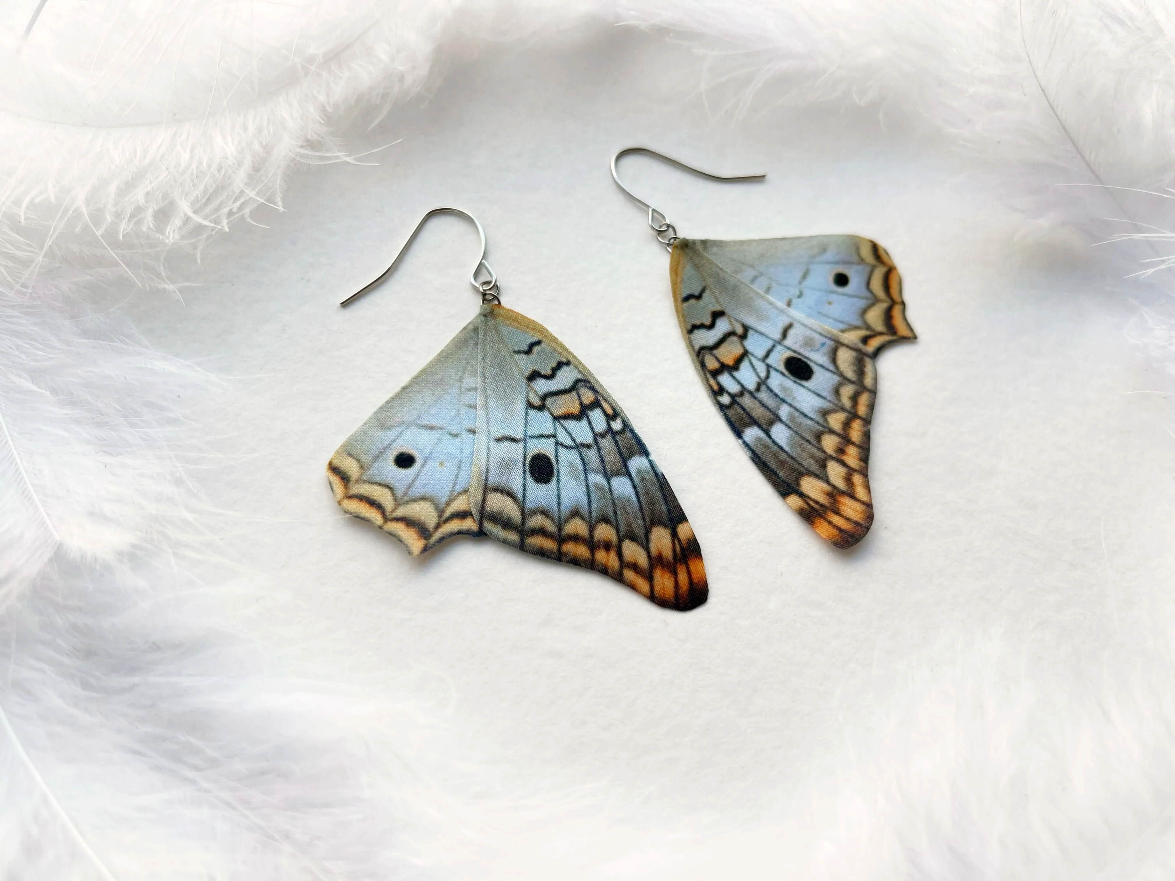 Baby Blue Wing Earrings In Boho Style Perfect Gift For Anyone Who Love Butterflies