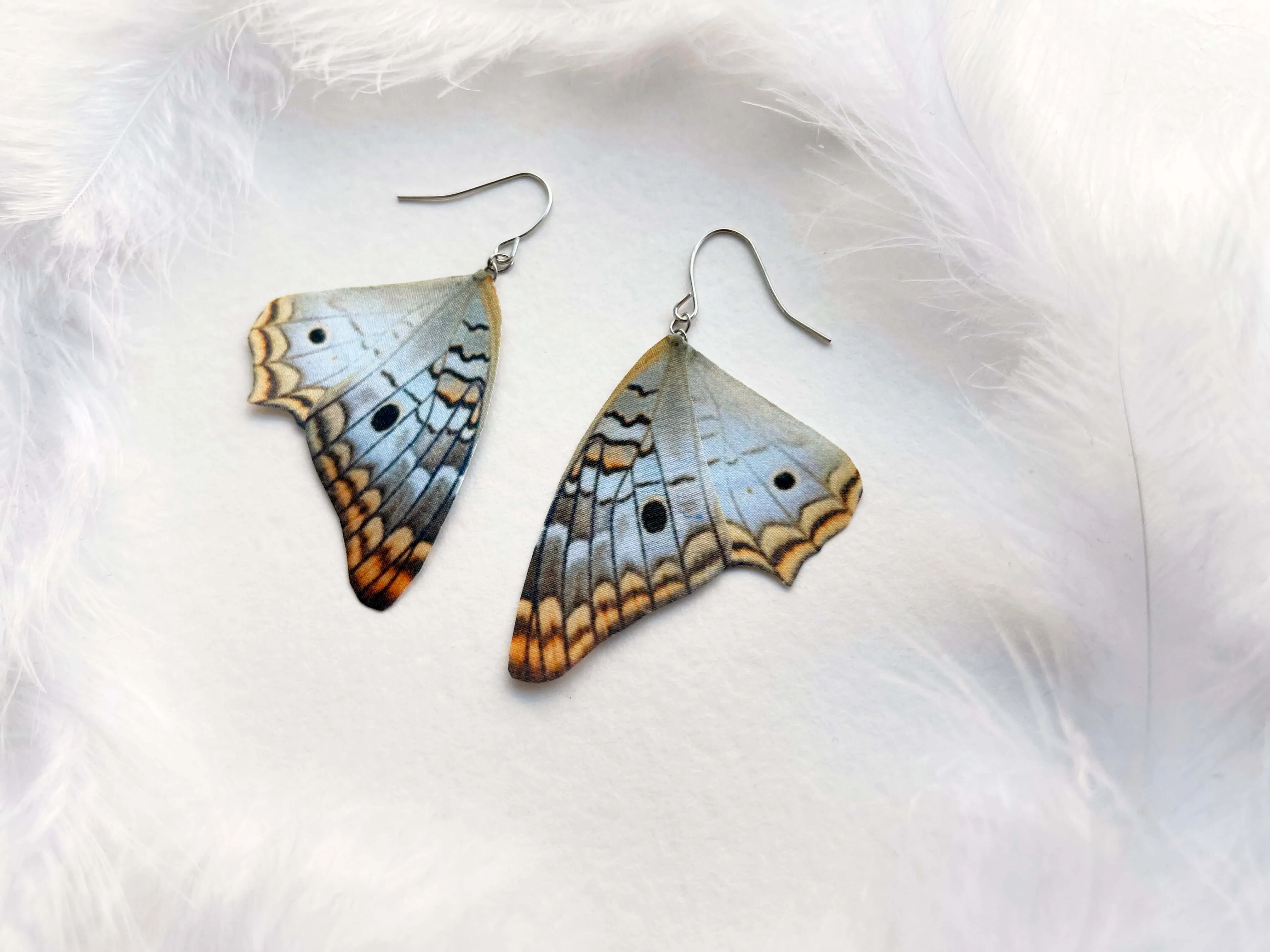 Baby Blue Wing Earrings In Boho Style Perfect Gift For Anyone Who Love Butterflies