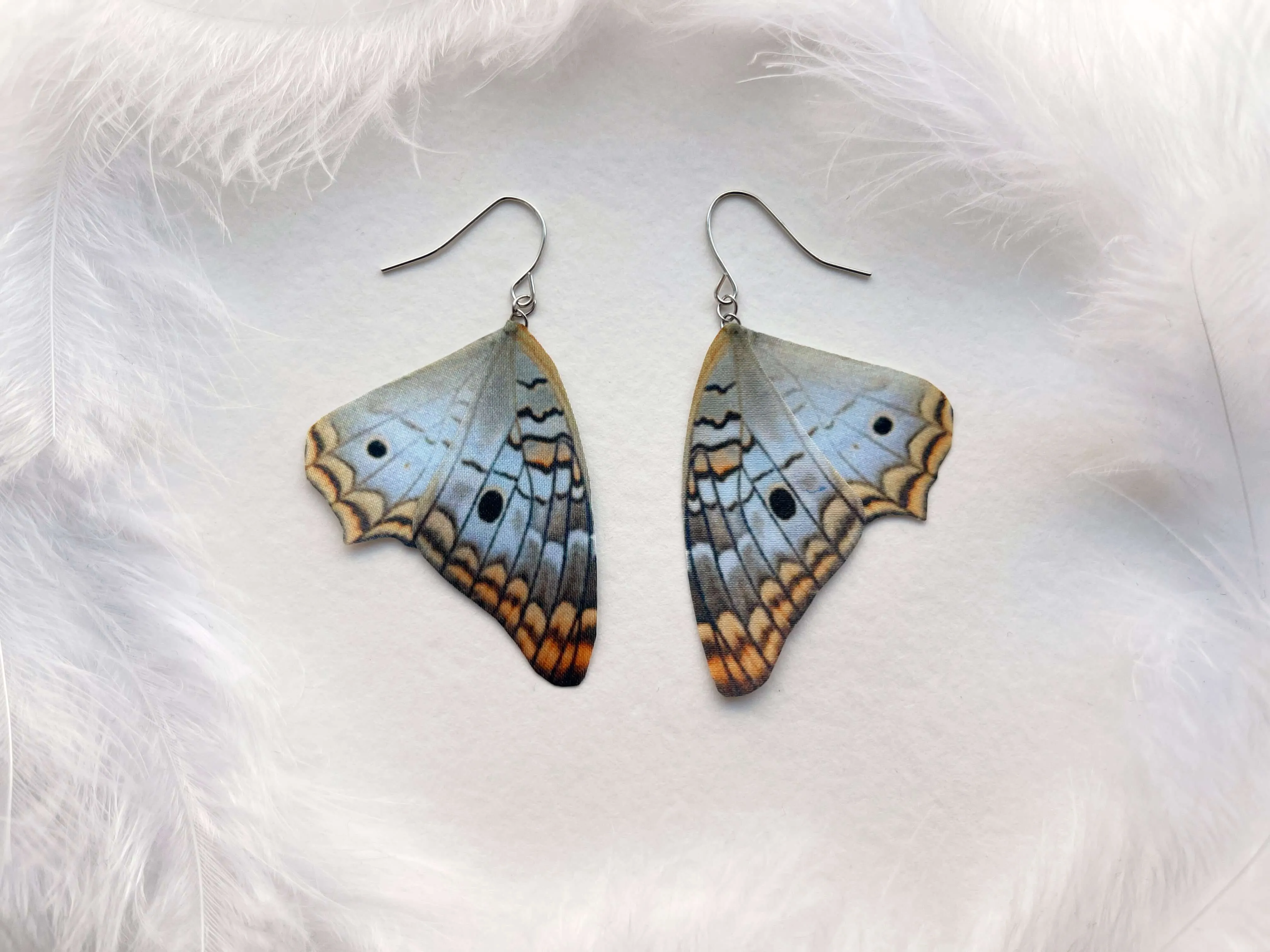 Baby Blue Wing Earrings In Boho Style Perfect Gift For Anyone Who Love Butterflies