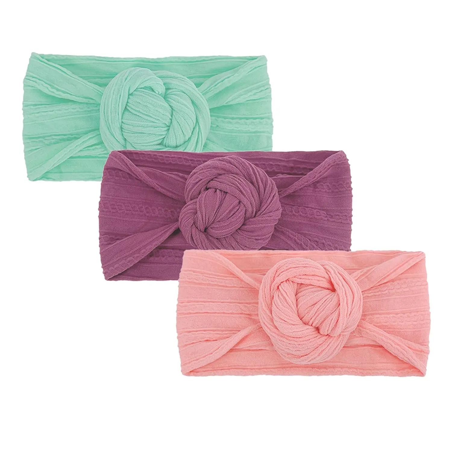 Baby Girls Soccer Headband Turban Infant Football Hairband Bowknot Newborn Soccer Bow Headwarp Baby Headband Bows (E, One Size)