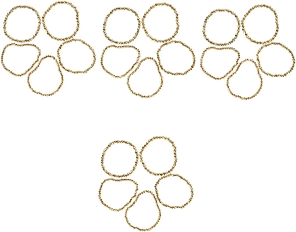 Bead Bracelets Elastic Stretch Bracelets for Versatile Jewelry for Casual Formal Events Unique Design