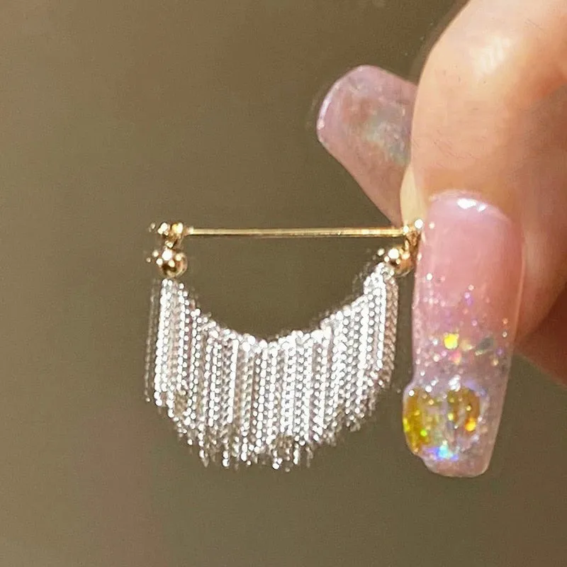 Beautiful Tassel Earrings For Women  New Elegant Simple Temperament Drop Earrings