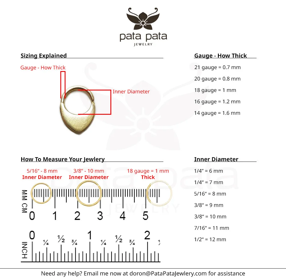 Bindi Mod - 14k Gold Cartilage Earring