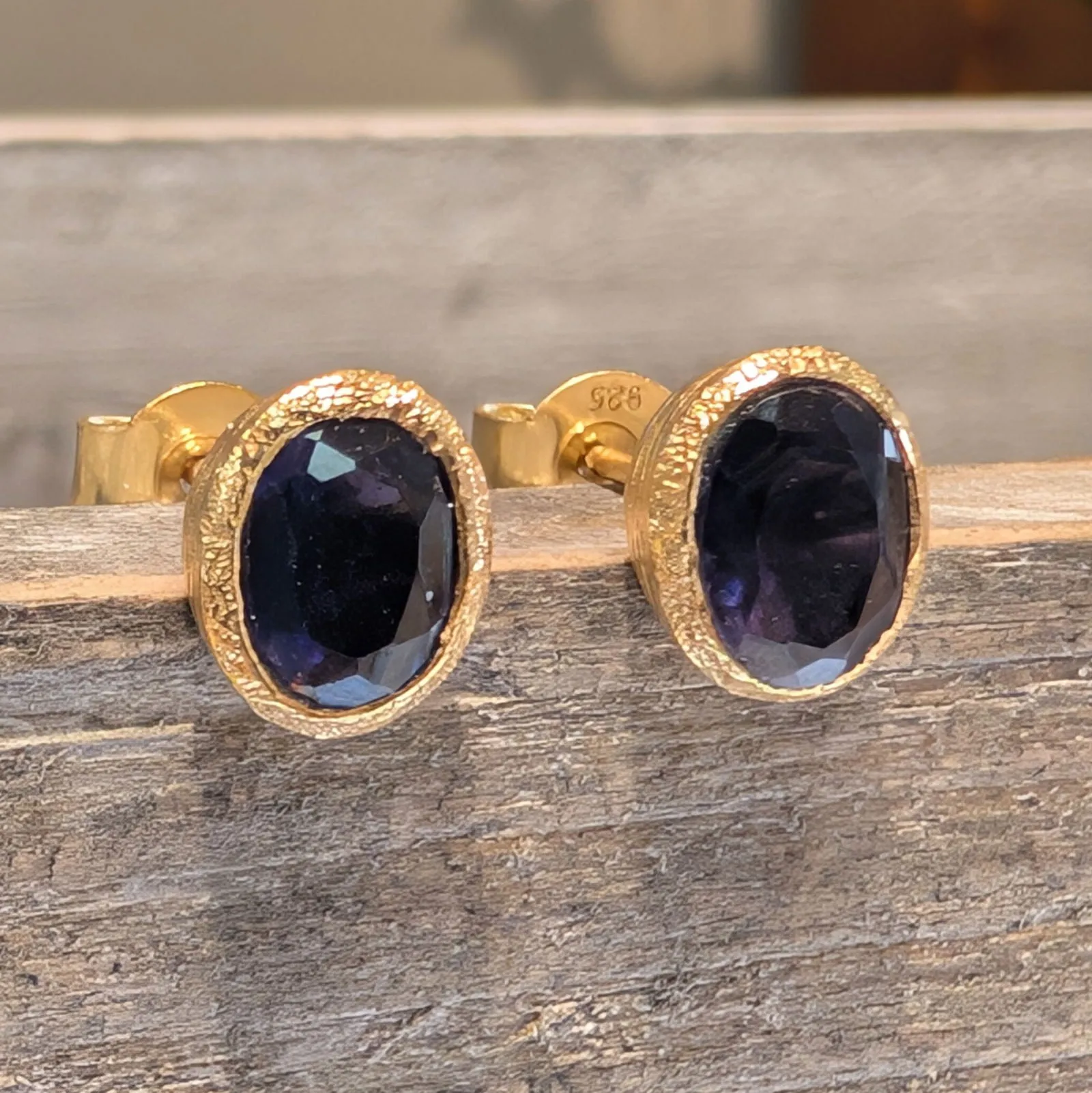 Birthstone Earrings by Jorge