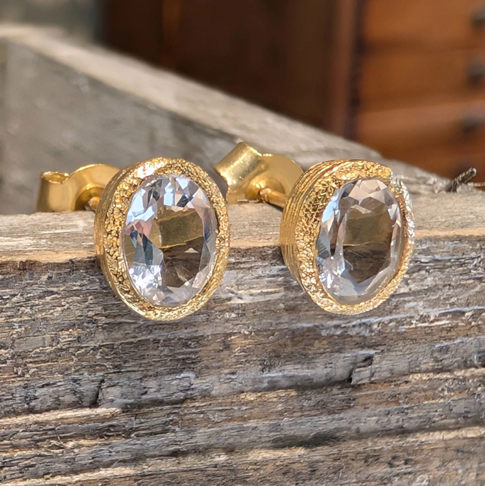 Birthstone Earrings by Jorge