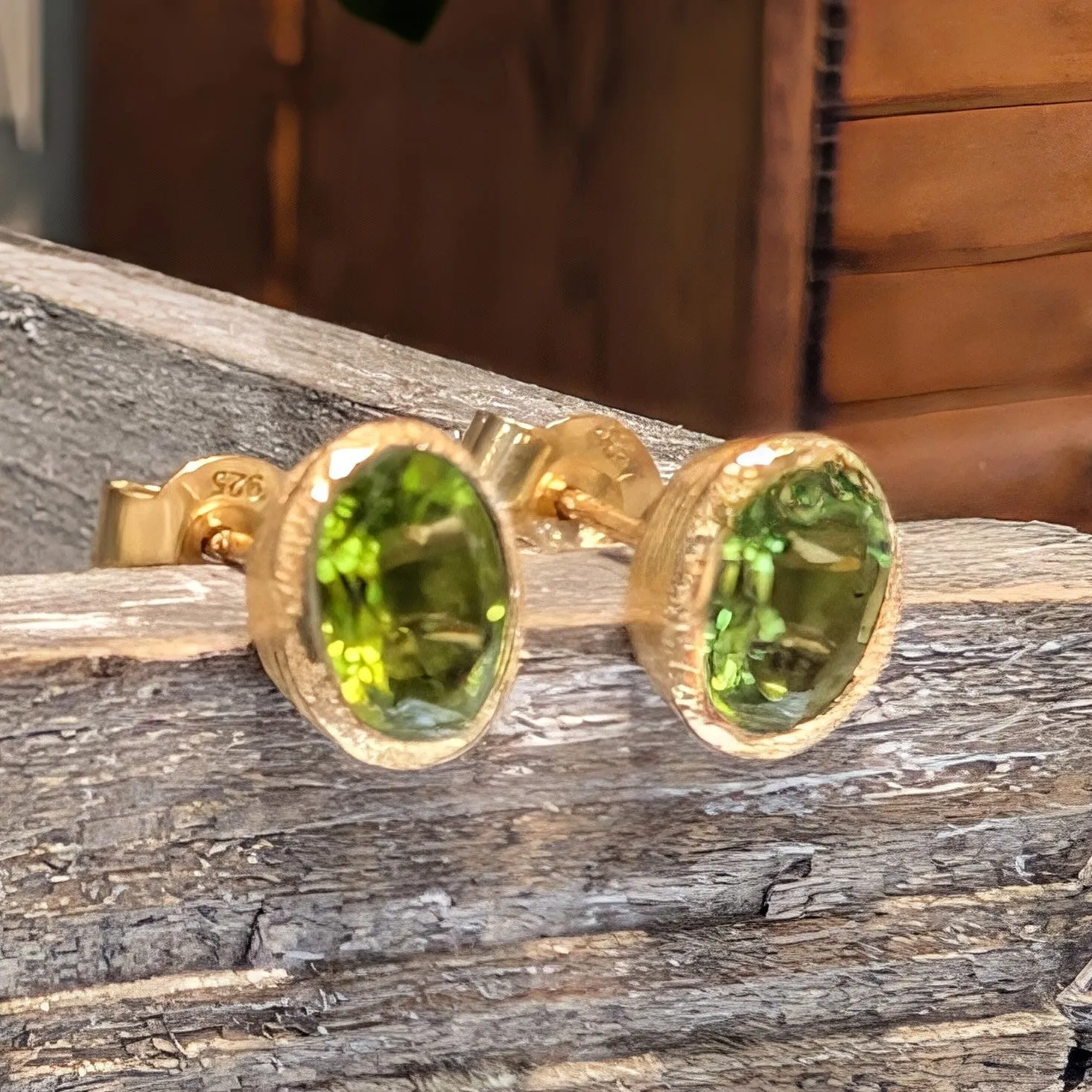 Birthstone Earrings by Jorge