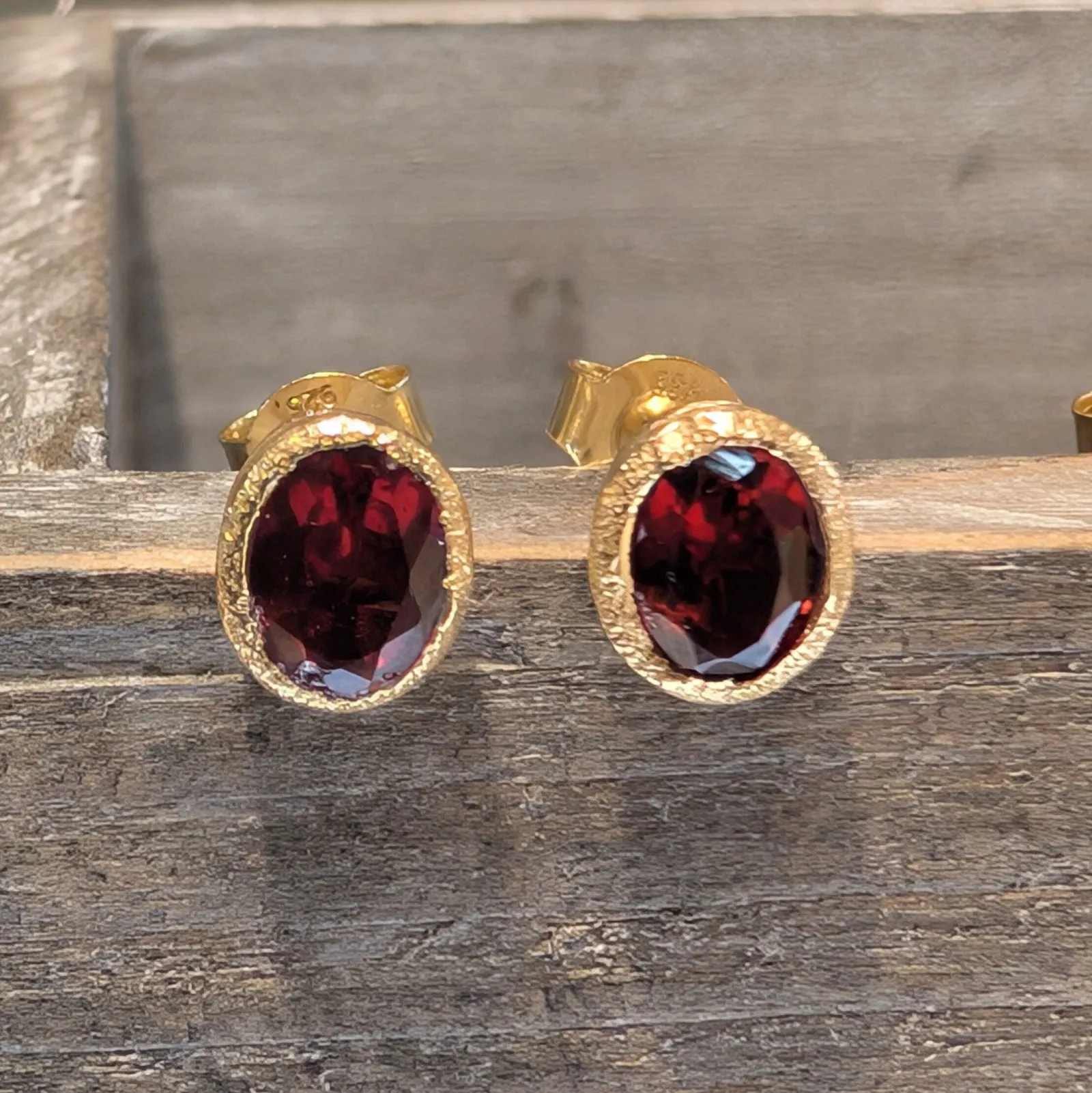Birthstone Earrings by Jorge