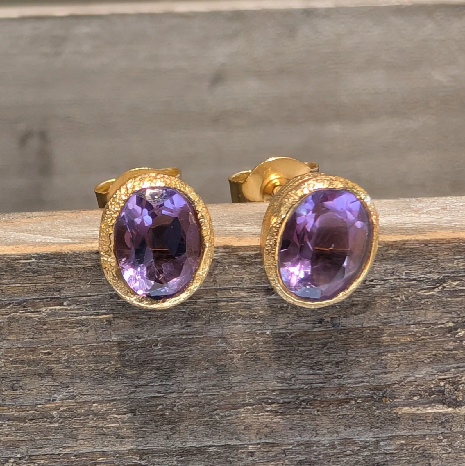 Birthstone Earrings by Jorge