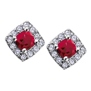 Birthstone Stud Earrings